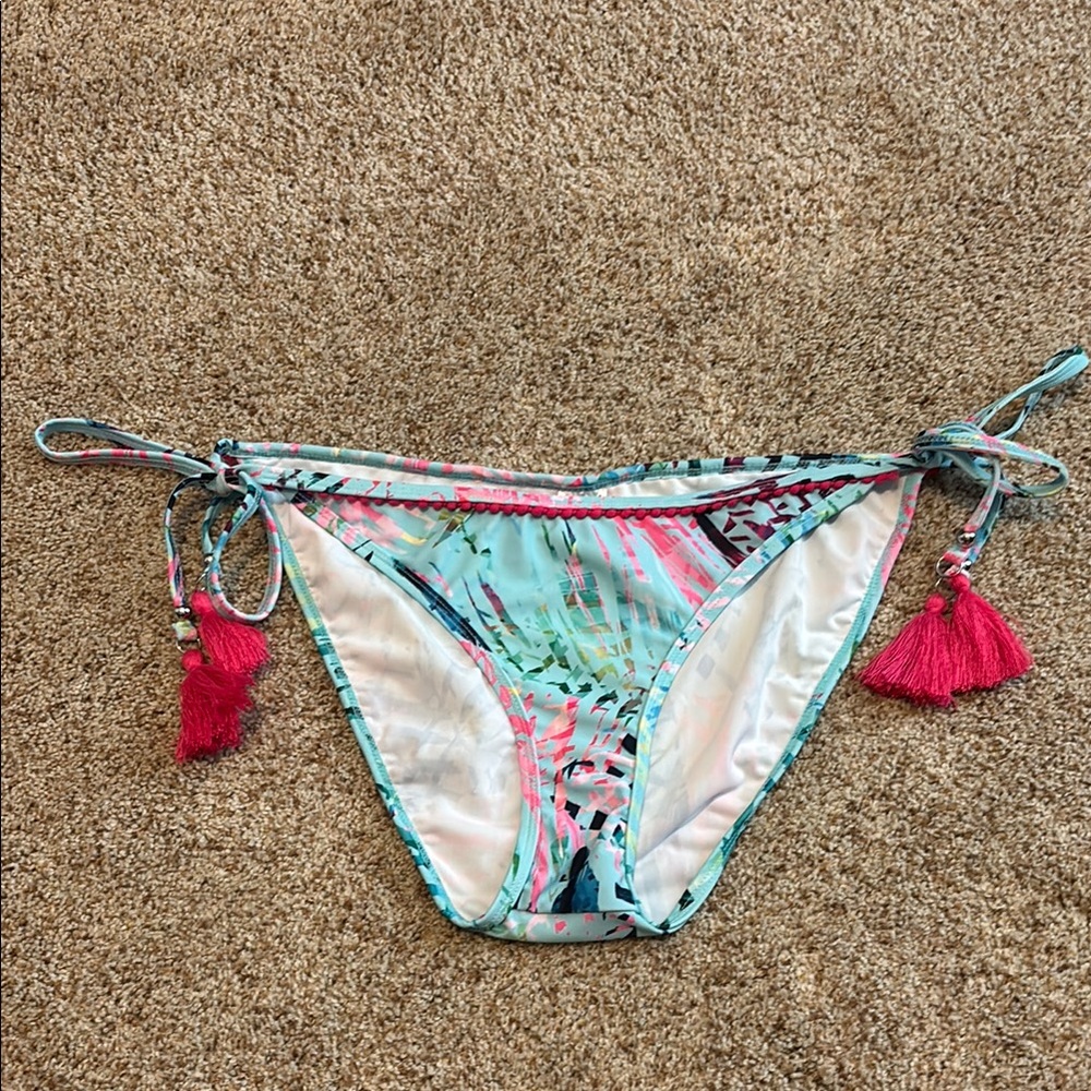 VENUS Blue and Pink Bikini Bottom